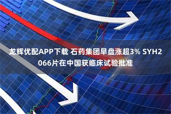 龙辉优配APP下载 石药集团早盘涨超3% SYH2066片在中国获临床试验批准