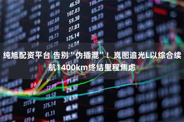 纯旭配资平台 告别“伪插混”！岚图追光L以综合续航1400km终结里程焦虑